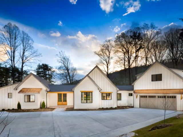 Red Tree Builders built this 4,501-square-foot custom home in Asheville, North Carolina, to the high performance criteria of the U.S. Department of Energy Zero Energy Ready Home (ZERH) program.