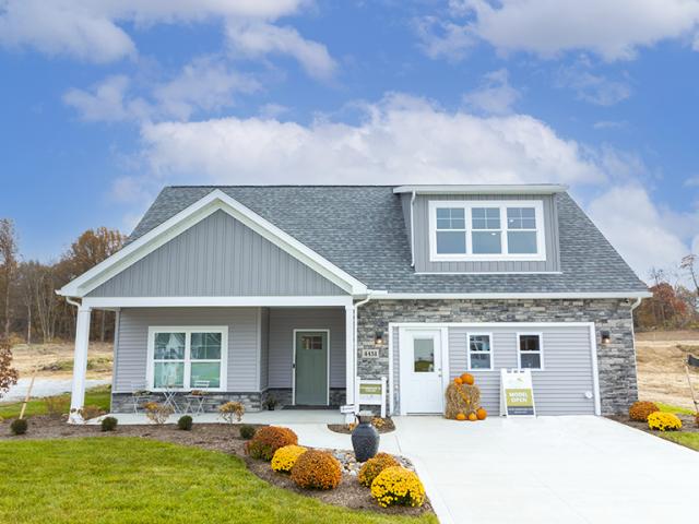 Charis Homes built this 2,546-square-foot custom home in North Canton, Ohio, to the high performance criteria of the U.S. Department of Energy Zero Energy Ready Home (ZERH) program.