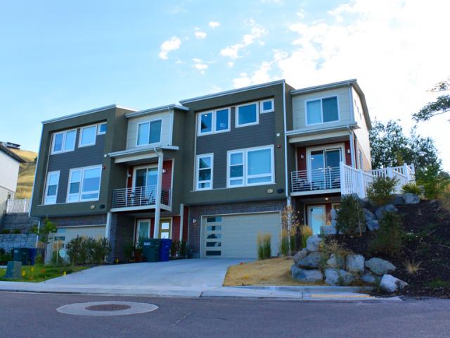 Garbett Construction built this 1,857-square-foot attached home in Salt Lake City, Utah, to the high performance criteria of the U.S. Department of Energy Zero Energy Ready Home (ZERH) program.