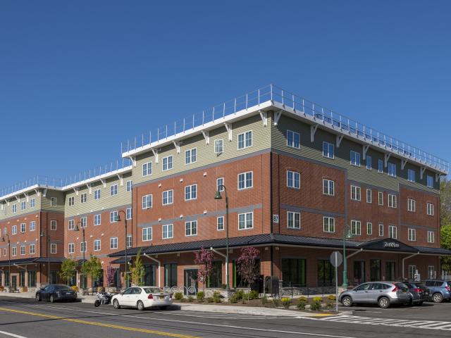 Affordable Housing Concepts built this 63,320-square-foot multifamily project in New Paltz, New York, to the high performance criteria of the U.S. Department of Energy's Zero Energy Ready Home (ZERH) program.