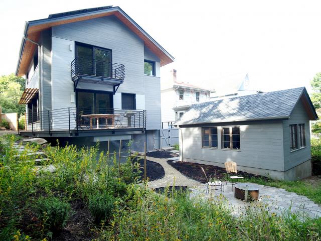 CGA Studio Architects built this 1,713-square-foot custom home in Hastings-on-Hudson, New York, to the high performance criteria of the U.S. Department of Energy’s Zero Energy Ready Home (ZERH) program.