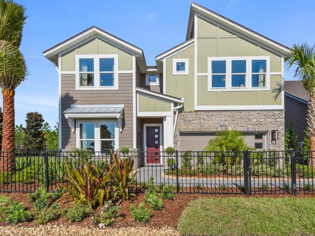 Providence Homes built this 2,749-square-foot production home in Jacksonville, Florida, to the high performance criteria of the U.S. Department of Energy’s Zero Energy Ready Home (ZERH) program.