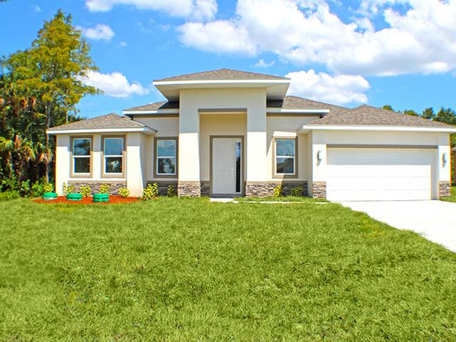 EcoSun Homes built this 1,660-square-foot custom home in Port Charlotte, Florida, to the high performance criteria of the U.S. Department of Energy Zero Energy Ready Home (ZERH) program.