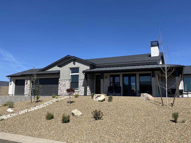 Gardner Custom Homes built this 2,271-square-foot custom home in Prescott Valley, Arizona, to the high performance criteria of the U.S. Department of Energy Zero Energy Ready Home (ZERH) program.