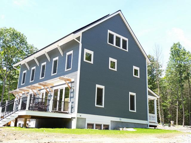 BPC Green Builders built this 4,711-square-foot custom home in Clinton, Connecticut, to the high performance criteria of the U.S. Department of Energy Zero Energy Ready Home (ZERH) program.