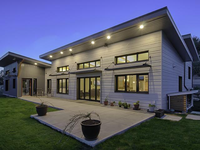 Bellingham Bay Builders built this 1,835-square-foot custom home in Custer, Washington, to the high performance criteria of the U.S. Department of Energy Zero Energy Ready Home (ZERH) program.