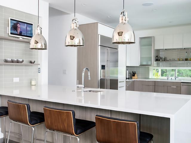 Advanced-technology LED lighting and ENERGY STAR appliances add to energy and water savings.