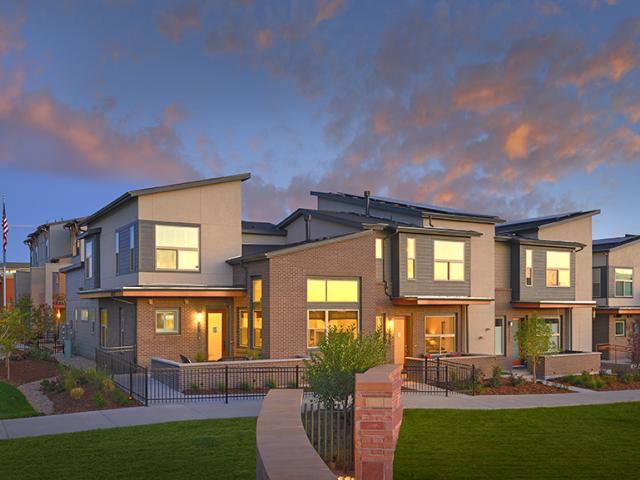 Thrive Home Builders built this 3,128-square-foot multifamily project in Lone Tree, Colorado, to the high performance criteria of the U.S. Department of Energy Zero Energy Ready Home (ZERH) program.