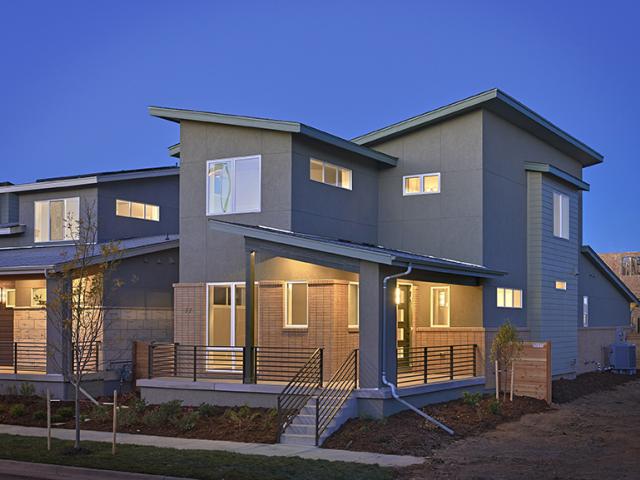 Thrive Home Builders built this 4,119-square-foot production home in Denver, Colorado, to the high performance criteria of the U.S. Department of Energy Zero Energy Ready Home (ZERH) program.