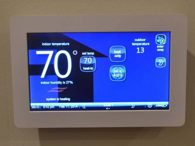 Advanced controls can help improve the efficiency of the home’s indoor comfort system.