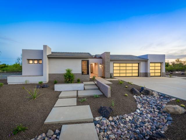 Mandalay Homes built this 3,181-square-foot home in Glendale, Arizona, to the performance criteria of the U.S. Department of Energy Zero Energy Ready Home (ZERH) program.