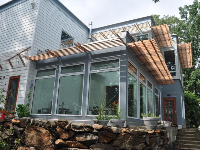 BPC Green Builders built this certified U.S. DOE Zero Energy Ready Home overlooking Candlewood Lake in New Fairfield, Connecticut.