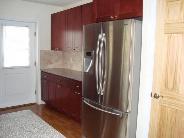 The home's high-efficiency appliances include an ENERGY STAR-labeled refrigerator, clothes washer, and dishwasher.