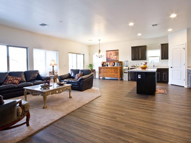 The homes were constructed with certified low-/no-VOC finishes and certified formaldehyde-free board products to help provide a healthy indoor environment.