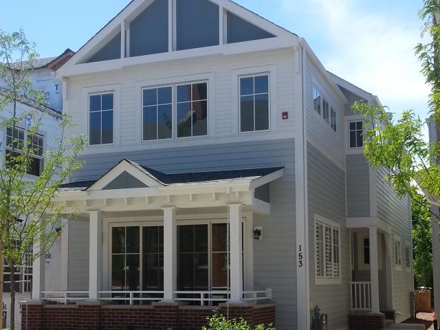 This high-performance two-story-plus-basement home earned a Home Energy Rating System (HERS) score of 45, which is much more efficient than a standard home in Illinois with a typical HERS score of 100.