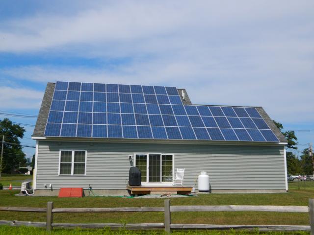 Thanks to ultra-efficient construction and a 16.31-kW solar electric system, homeowners of this high-performance home are expected to get an utility credit of $1,600 a year.